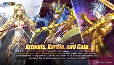 Artemis, Kardia Et Cain