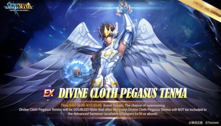 Divine Cloth Pegasus Tenma