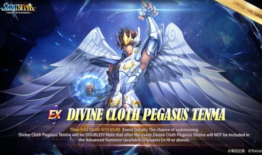 Divine Cloth Pegasus Tenma