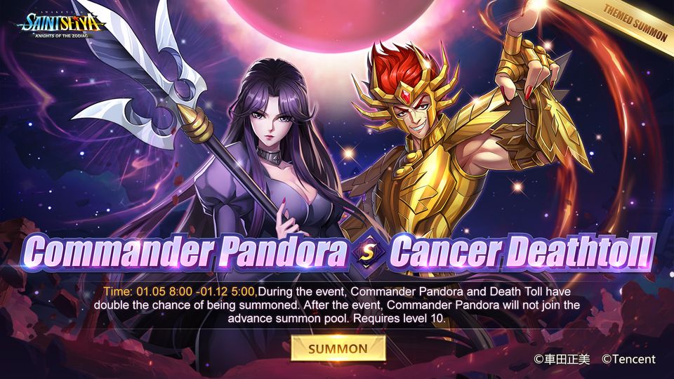 Commandant Pandora Cancer Deathtoll