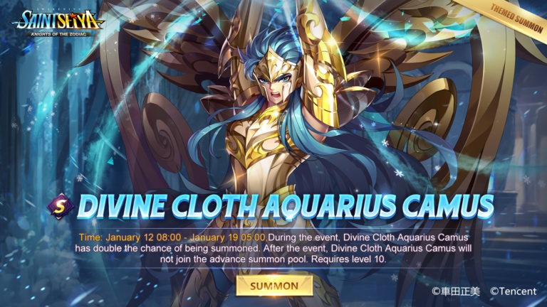 Re-Run Camus armure divine