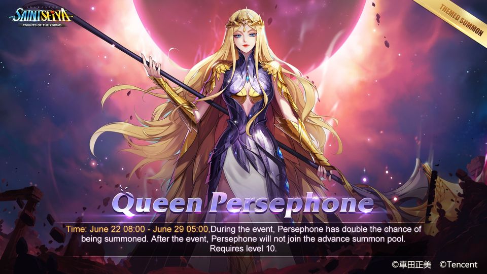 Re-run Perséphone