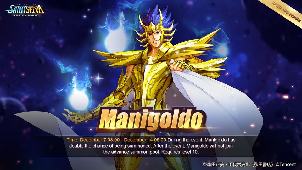 Manigoldo Gold Saint