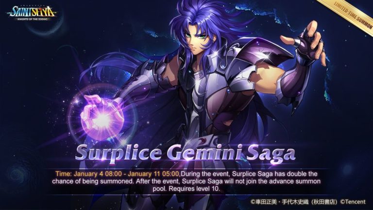 Re-run Saga Surplice