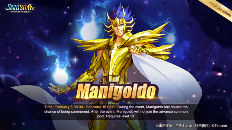 Re-run Manigoldo