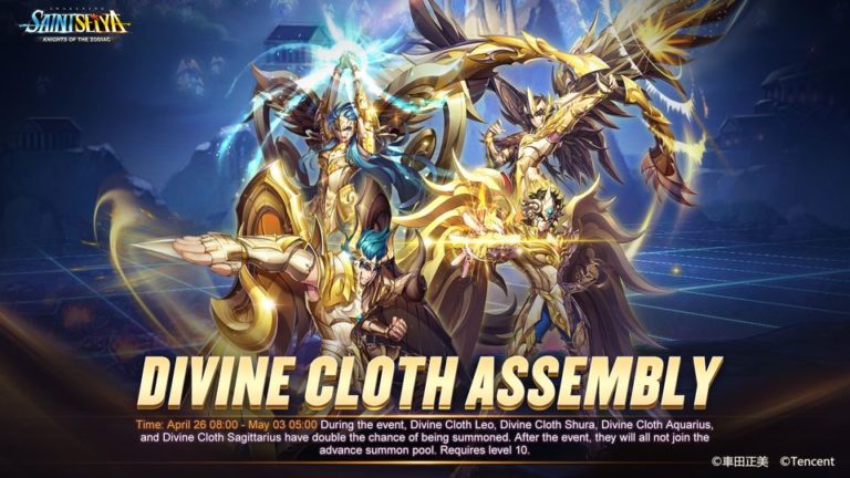 Re-run Divine Cloth Assembly
