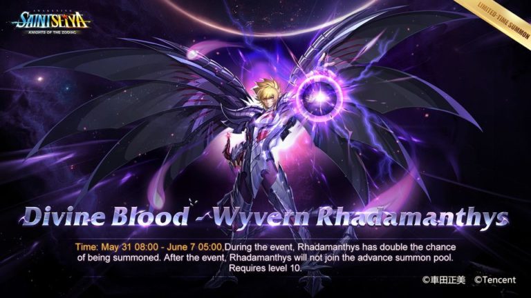 Re-run Rhadamante Divine Blood