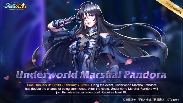 Re-run Pandore marechal des enfer