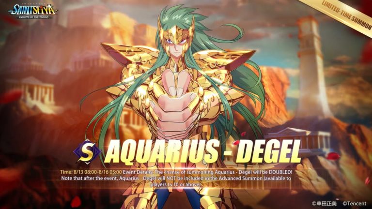 Aquarius – Degel : le maître des glaces revient briller !