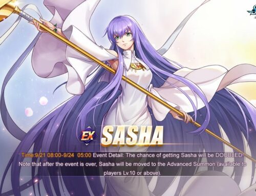 Sasha is back