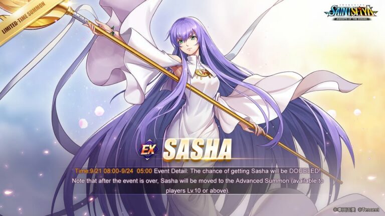Sasha is back