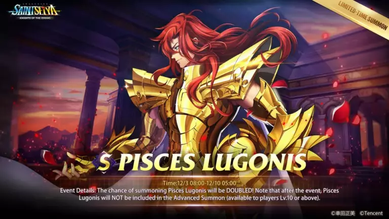 Pisces Lugonis — Chevalier d’Or des Poissons
