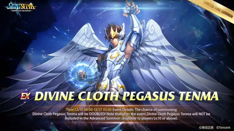 Divine Cloth Pegasus Tenma