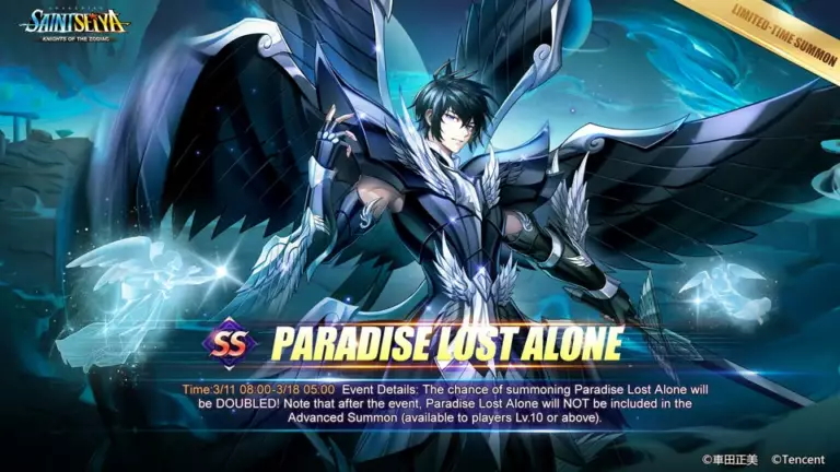 🌌 Paradise Lost Alone : Taux doublé 11-18 Mars – LE GOAT arrive ! 💎