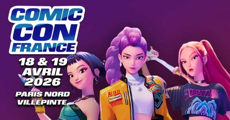 K-Pop Demon Hunters au Comic Con Paris 2026 : le concert en français du 18 avril