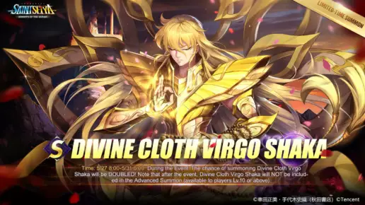 Saint Seiya KotZ – Divine Cloth Virgo Shaka : Guide complet…