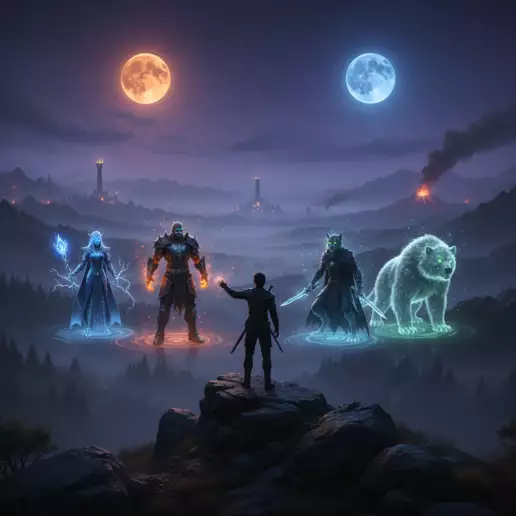Sélection de la classe et de la race pour une aventure solo dans ESO en 2026.
