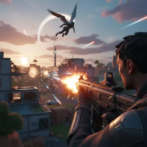 Nemesis AR, fusil d'assaut performant à moyenne portée dans la Méta Fortnite.