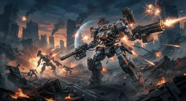 Armored Core VI : le mecha de FromSoftware dans un univers de guerre et de mécanique.