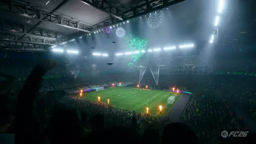 fc 26 stade feux artifices