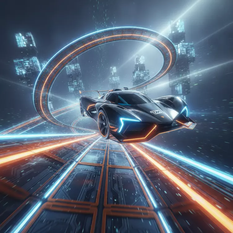 Gameplay de course : précision, trajectoires et respawn.