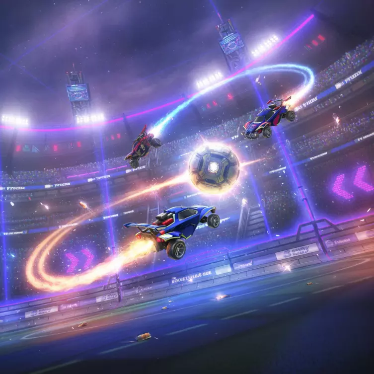 Rocket League, le jeu de voitures et de football qui transforme chaque match en duel de précision.