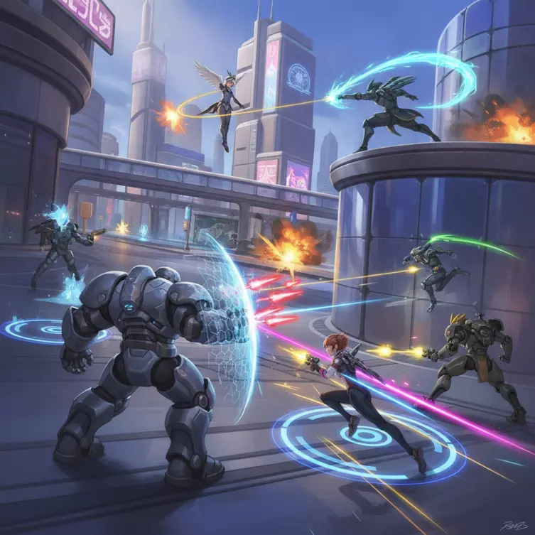 Combat d'équipe Overwatch 2 OWCS 2026 : Focus sur la synergie Tank et Support
