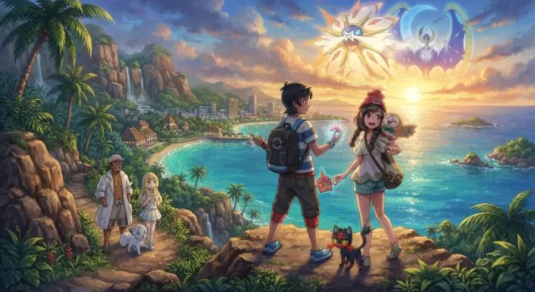 L'Histoire et les Personnages : Un voyage plus personnel ? — Pokémon Soleil Lune 2026 : Le verdict 10 ans après !
