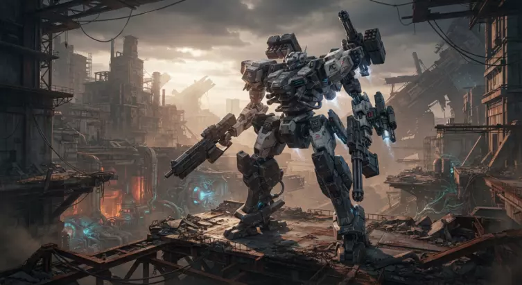 Armored Core VI : le retour très attendu d’une série culte de mechas.