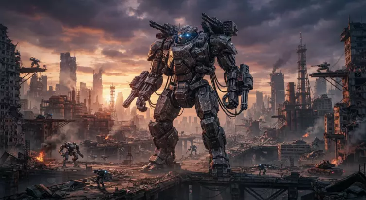 Robots de War Robots, le jeu mobile aux 325 millions de joueurs.