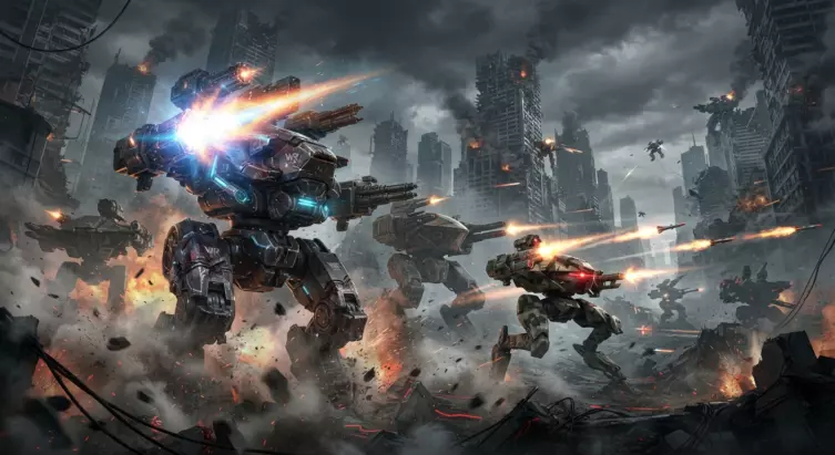 War Robots : des mechas en plein combat PvP sur mobile.